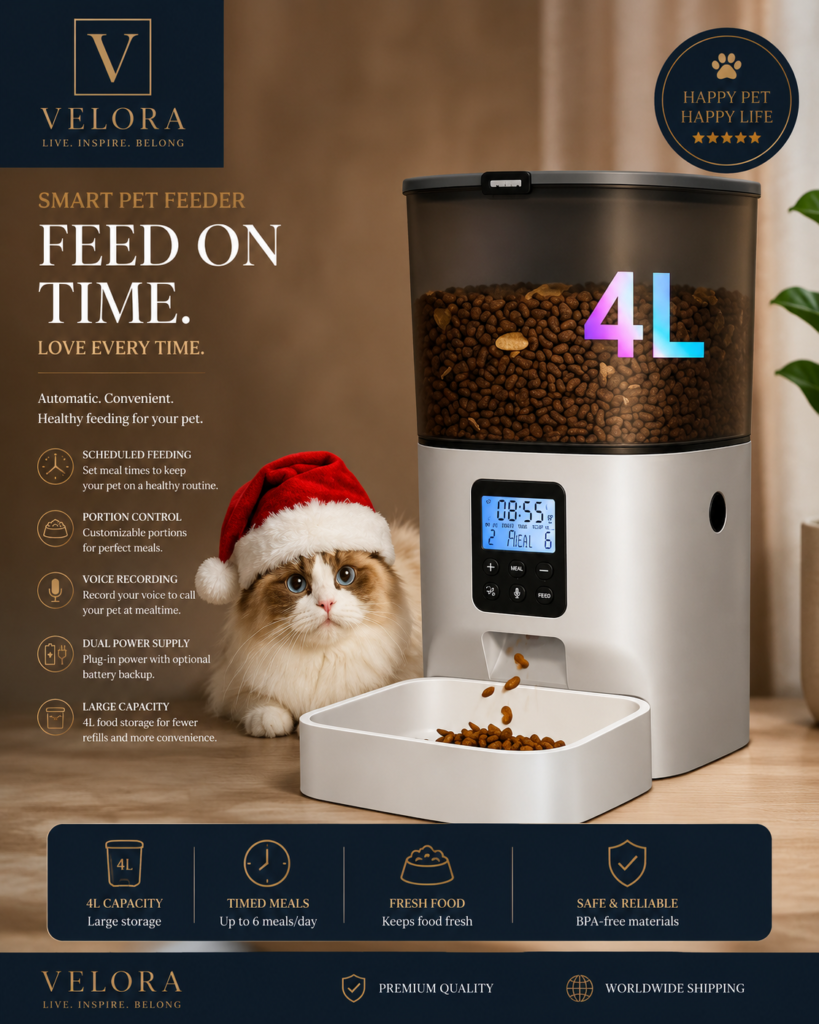 Distributore Automatico 4L per Animali VELORA
